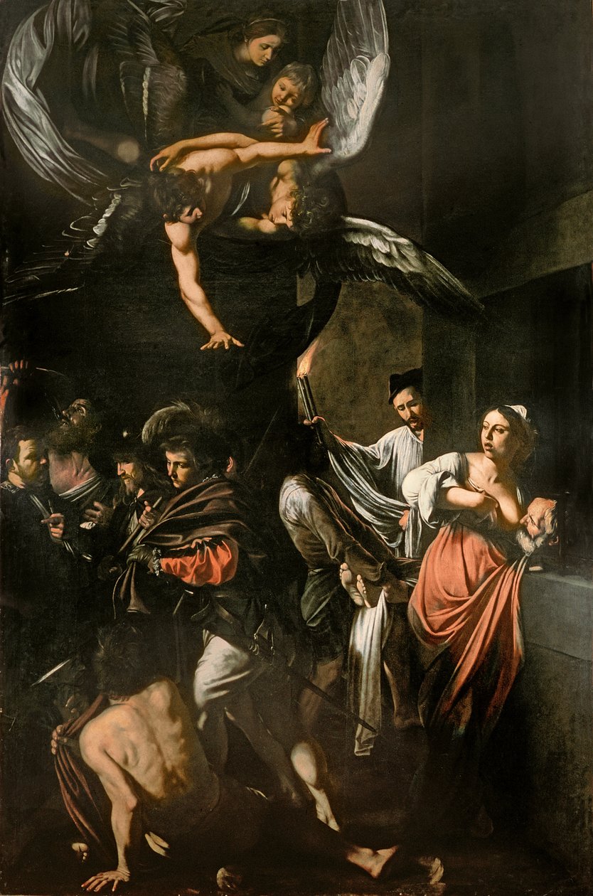 Yedi Merhamet Eseri, 1607 by Michelangelo Merisi Caravaggio