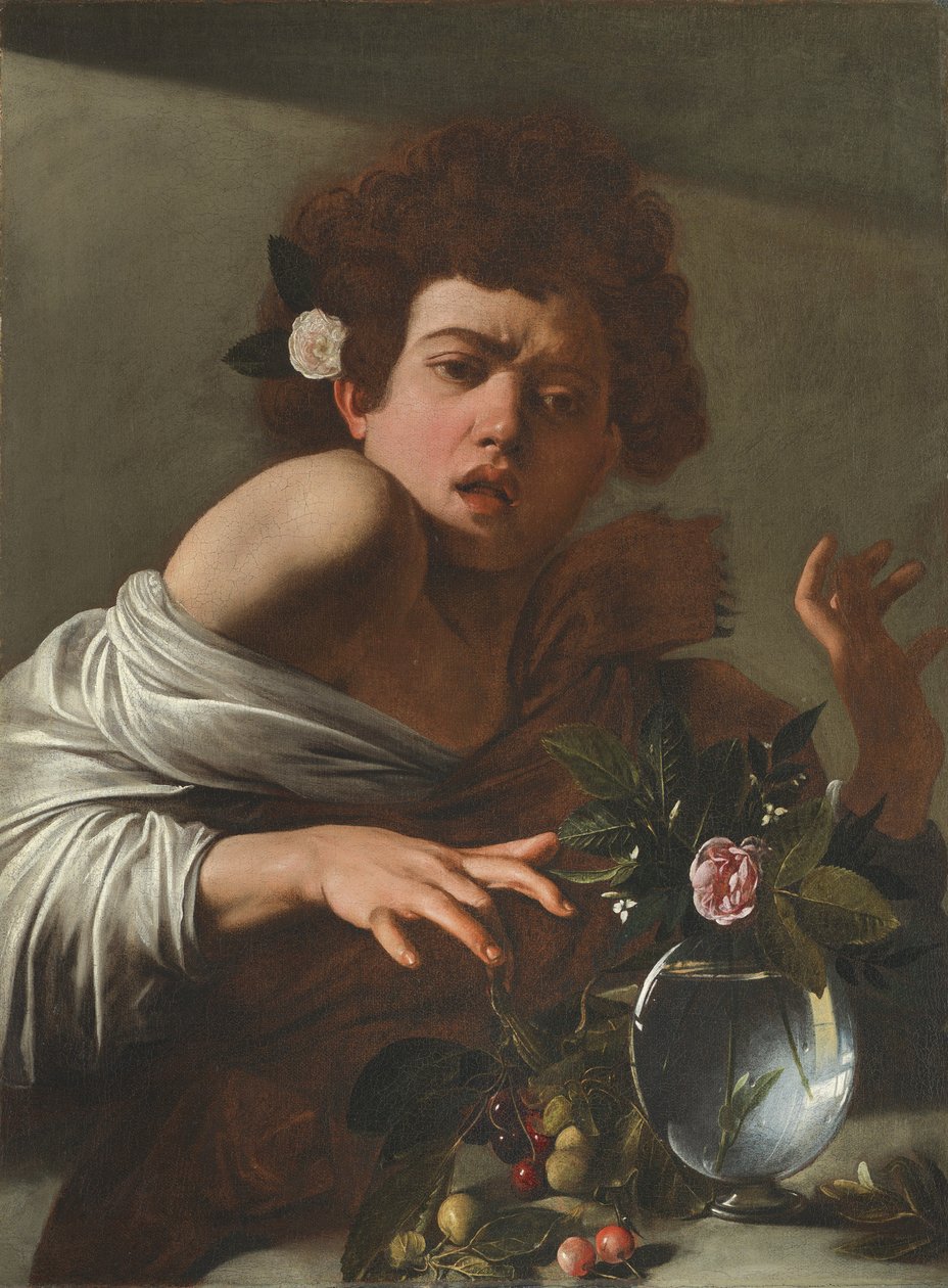 Kertenkele Tarafından Isırılan Çocuk, c.1595-1600 by Michelangelo Merisi Caravaggio