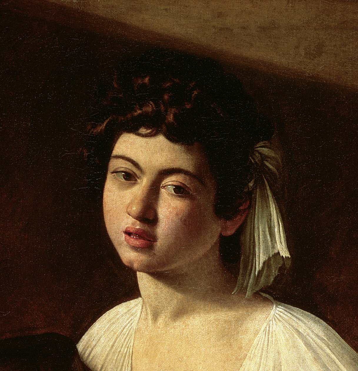 Ud Oyuncusu, c.1595 by Michelangelo Merisi Caravaggio