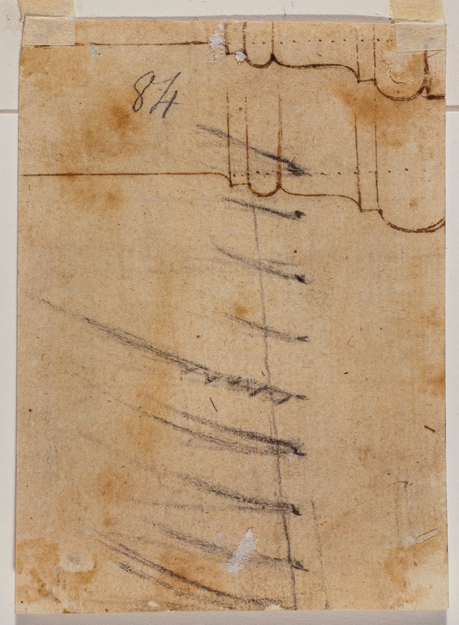 Sütunların tabanları by Michelangelo Buonarroti