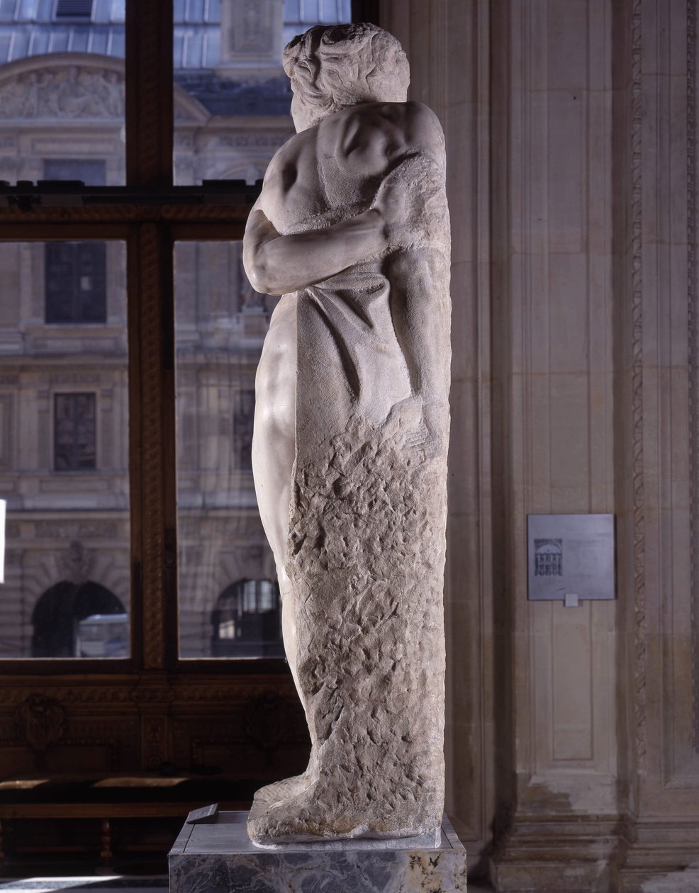 Asi Köle olarak bilinen Esir by Michelangelo Buonarroti