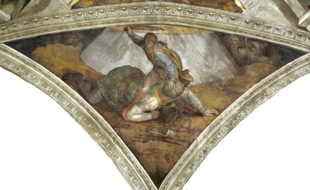 David ve Goliath by Michelangelo Buonarroti
