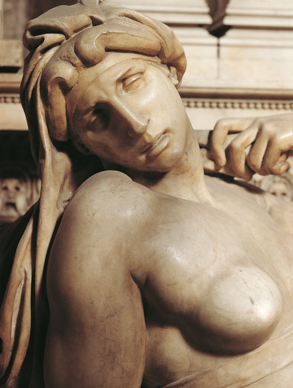 Şafak (Aurora), Michelangelo (1475-1564) tarafından Lorenzo de