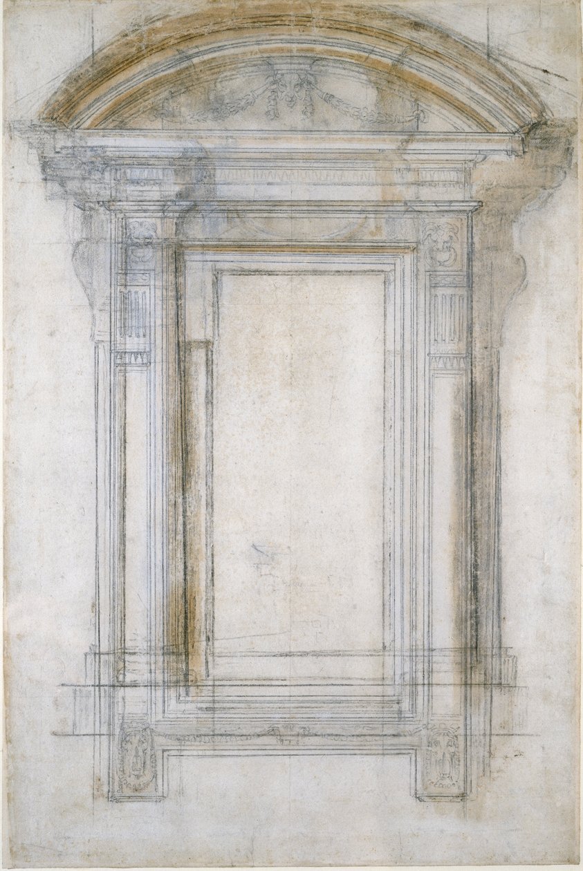 Pencere tasarımı, c1490-1560 by Michelangelo Buonarroti