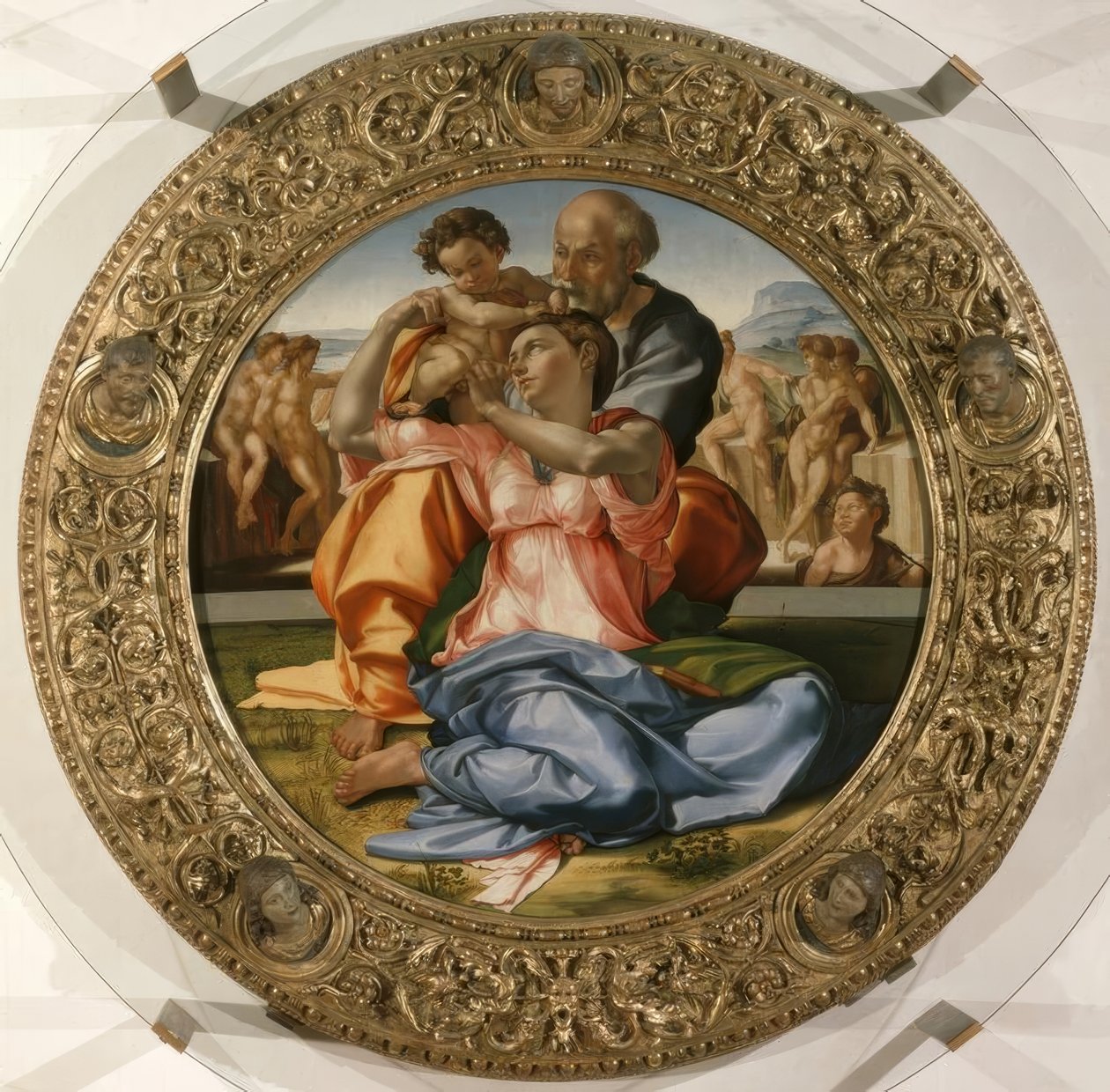 Madonna Doni by Michelangelo Buonarroti