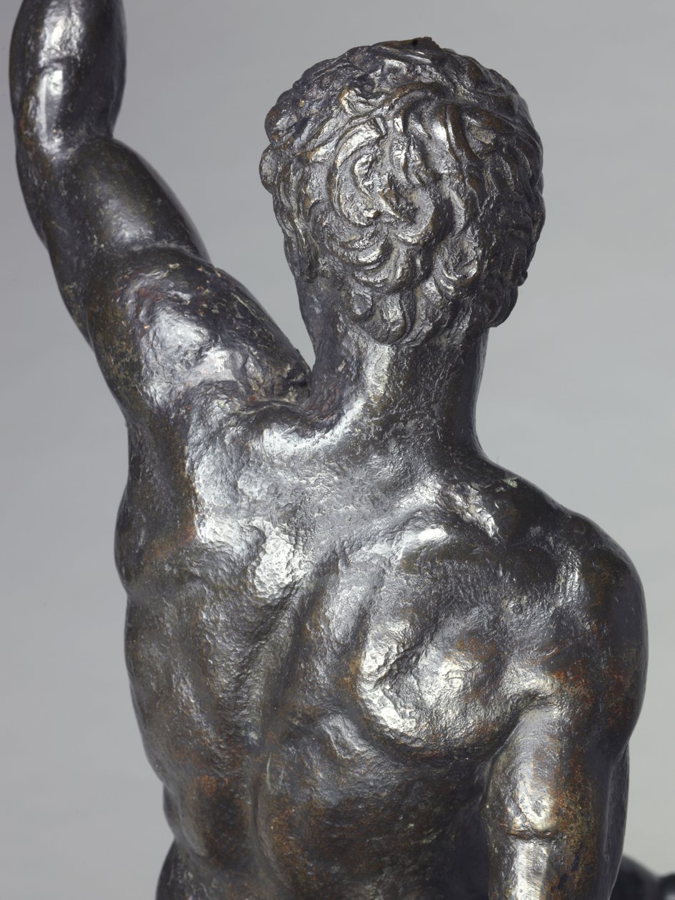Panterlere binen çıplak bacchants, c.1506-08 (bronz) by Michelangelo Buonarroti