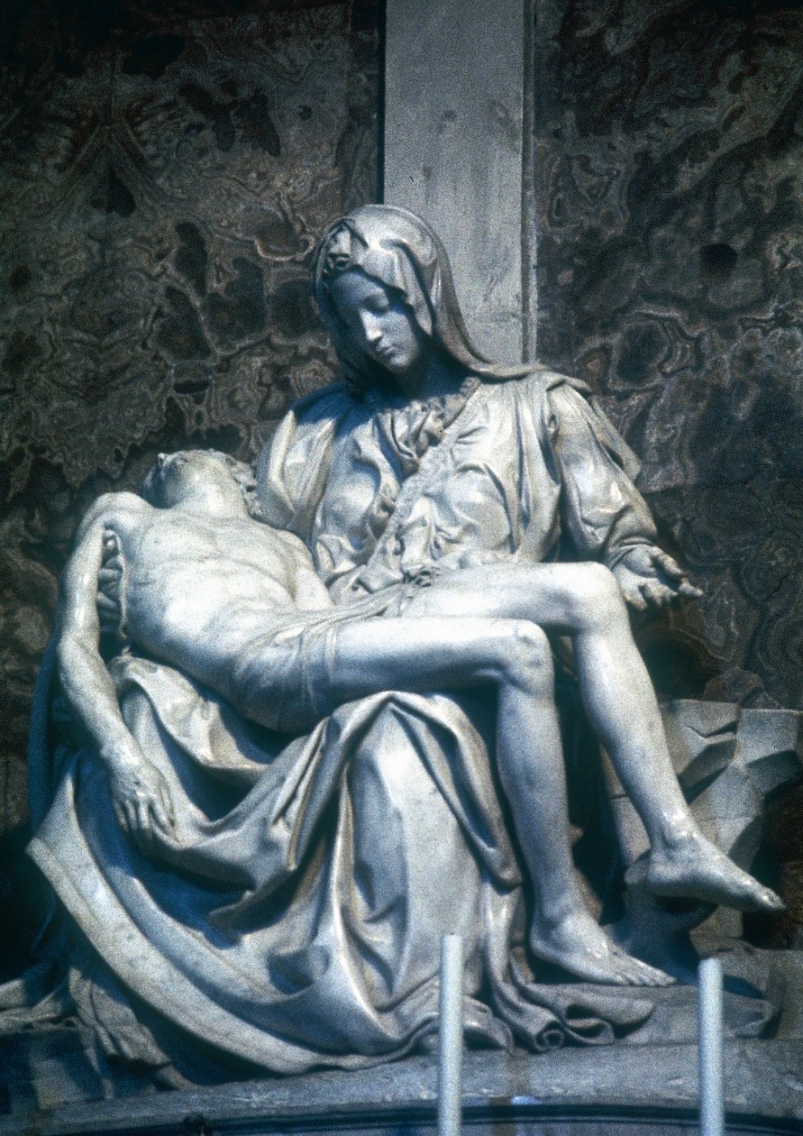 Pieta, 1498-1500 by Michelangelo Buonarroti