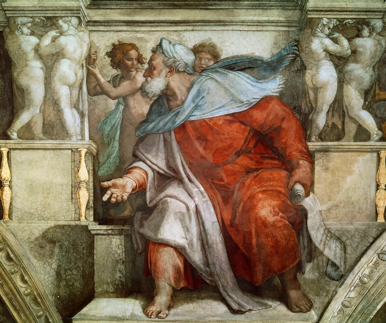 Hezekiel Peygamber by Michelangelo Buonarroti