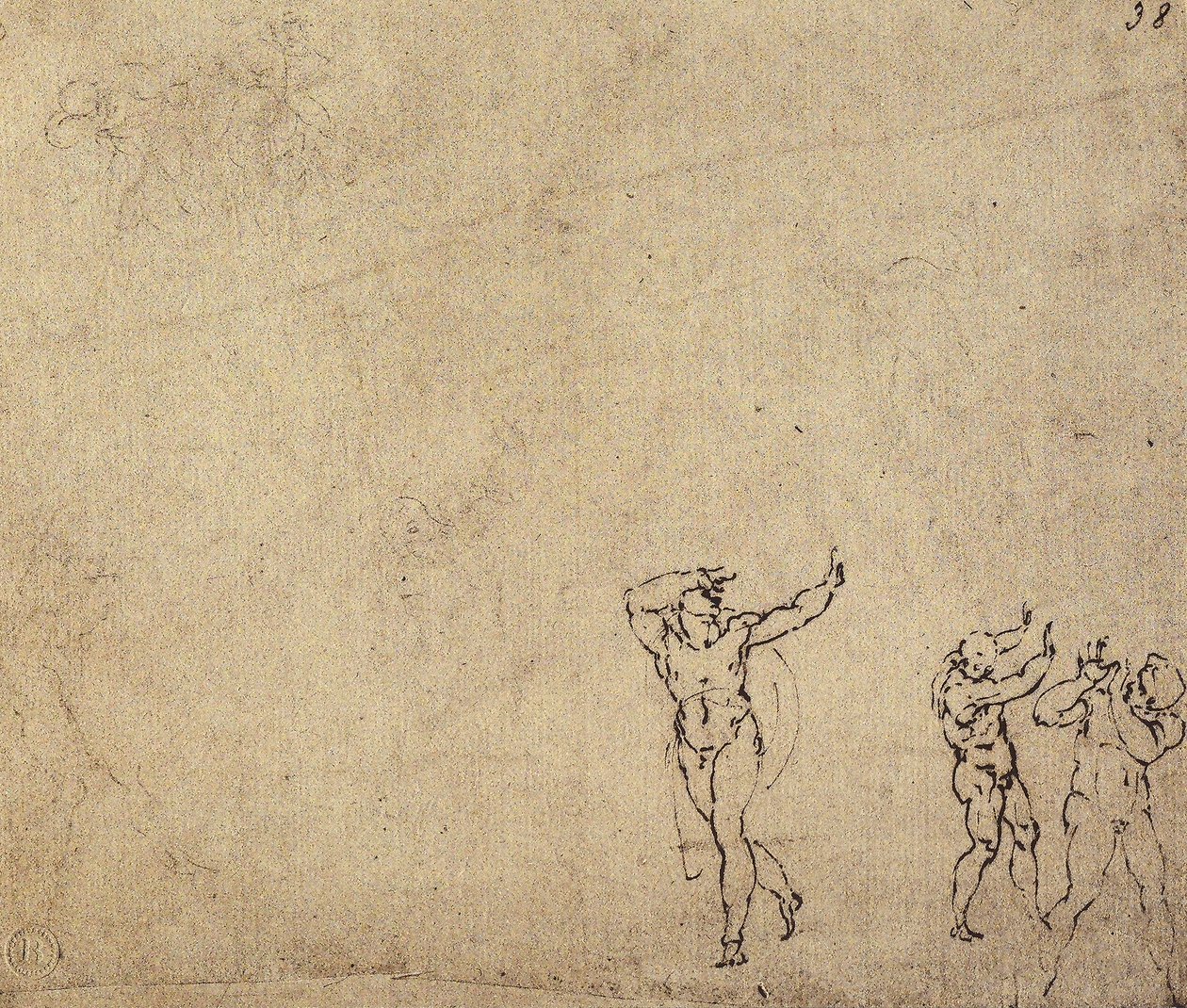 Çıplak figürlerin incelenmesi: Michelangelo