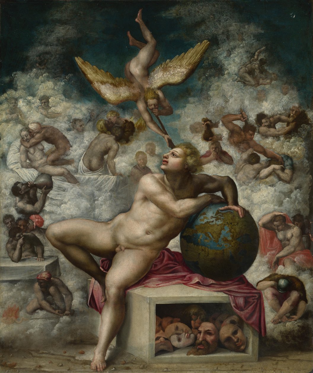İnsan Hayatının Rüyası, 1533 Sonrası by Michelangelo Buonarroti
