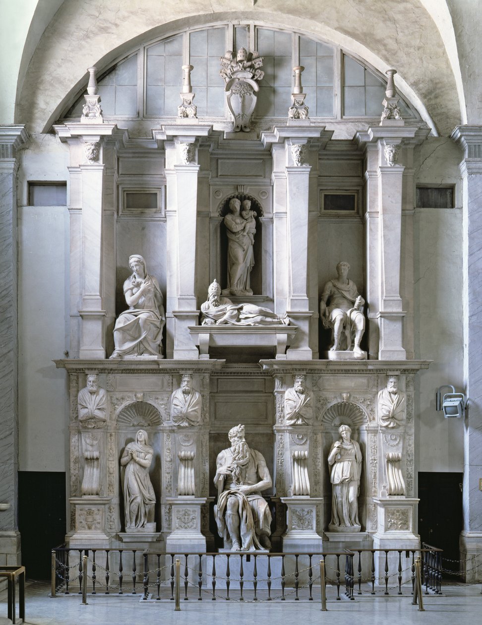 Papa II. Julius'un Mezarı (1453-1513) (mermer) by Michelangelo Buonarroti
