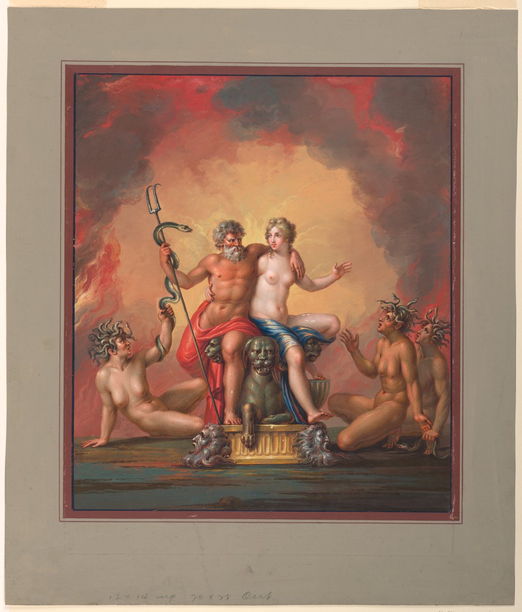 Plüton ve Prosperina by Michelangelo Maestri