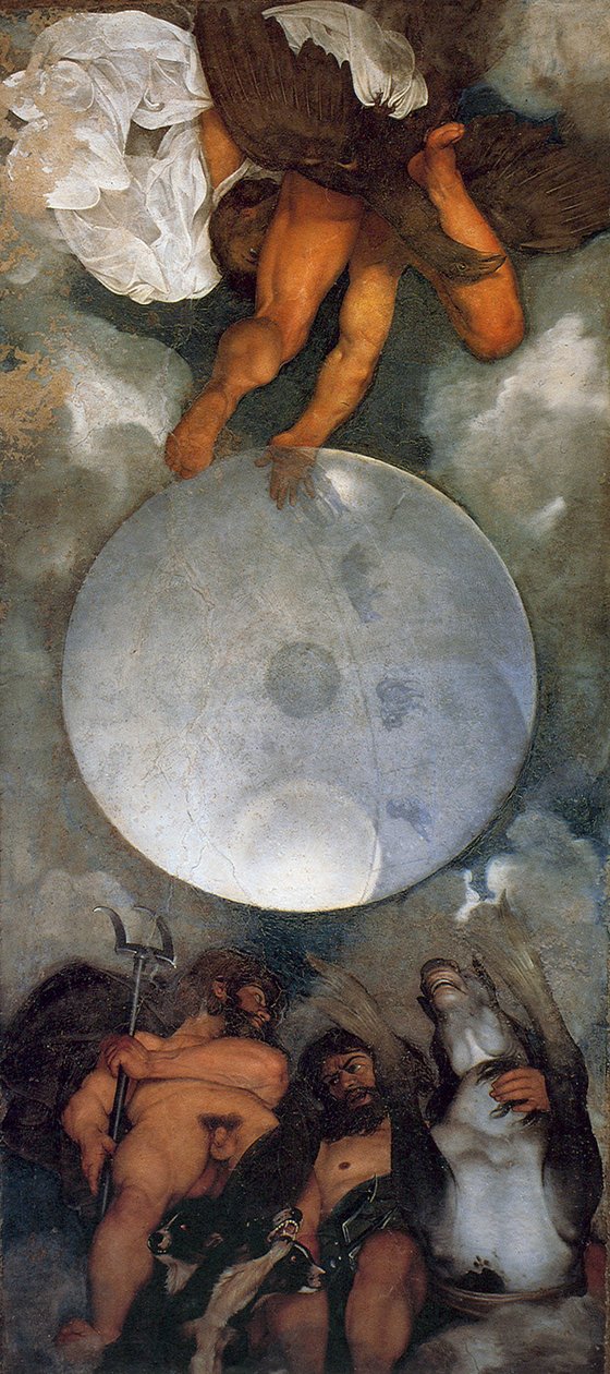 Jüpiter, Neptün ve Plüton, ca. 1597 by Michelangelo Merisi Caravaggio