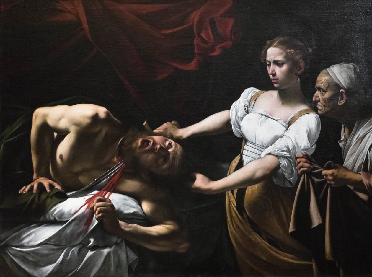 Judith ve Holofernes by Michelangelo Merisi da Caravaggio