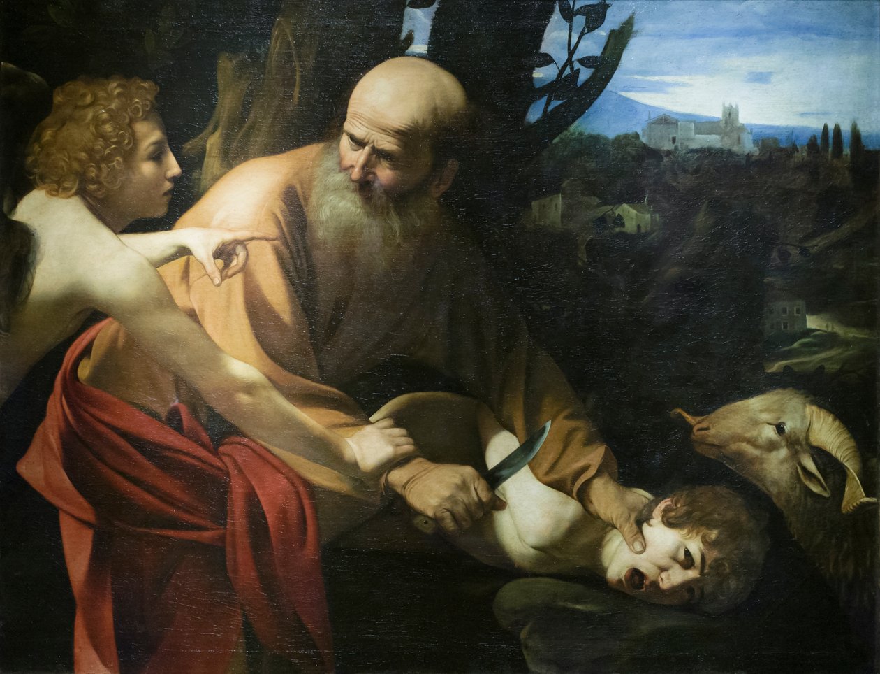 İshak'ın Kurban Edilmesi by Michelangelo Merisi da Caravaggio