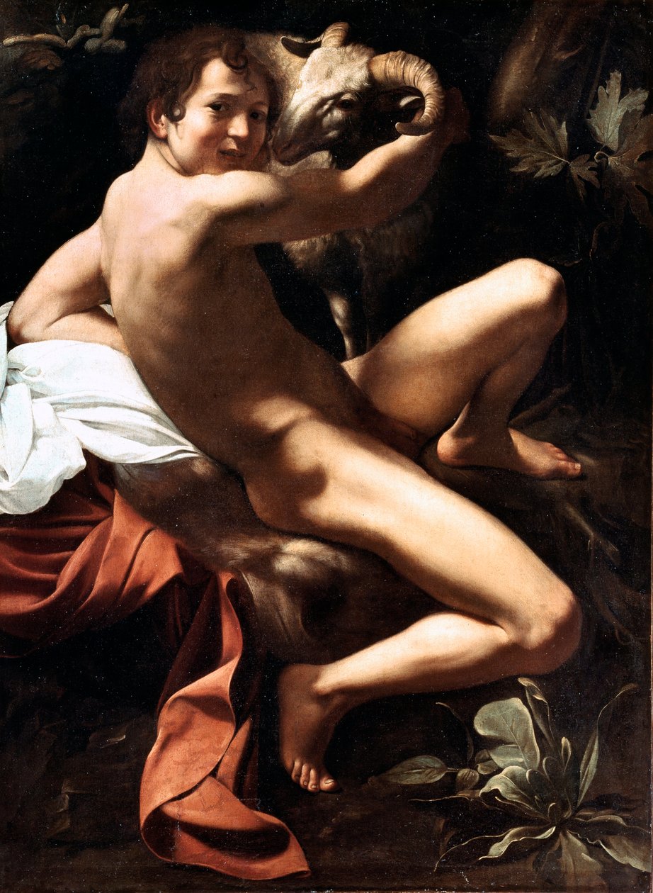 Çölde Vaftizci Yahya Michelangelo Merisi