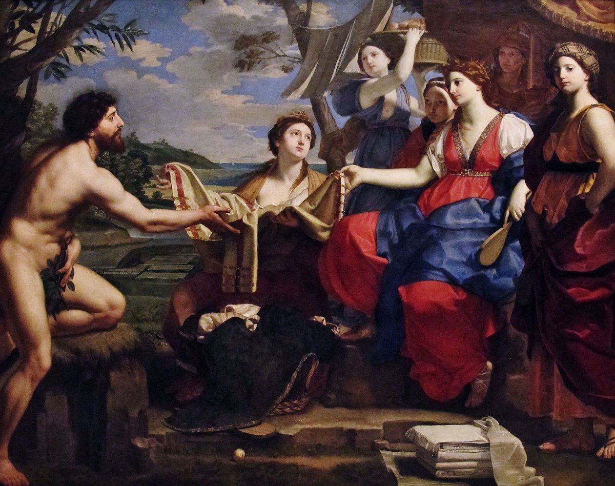 Ulysses ve Nausicaan by Michele Desubleo