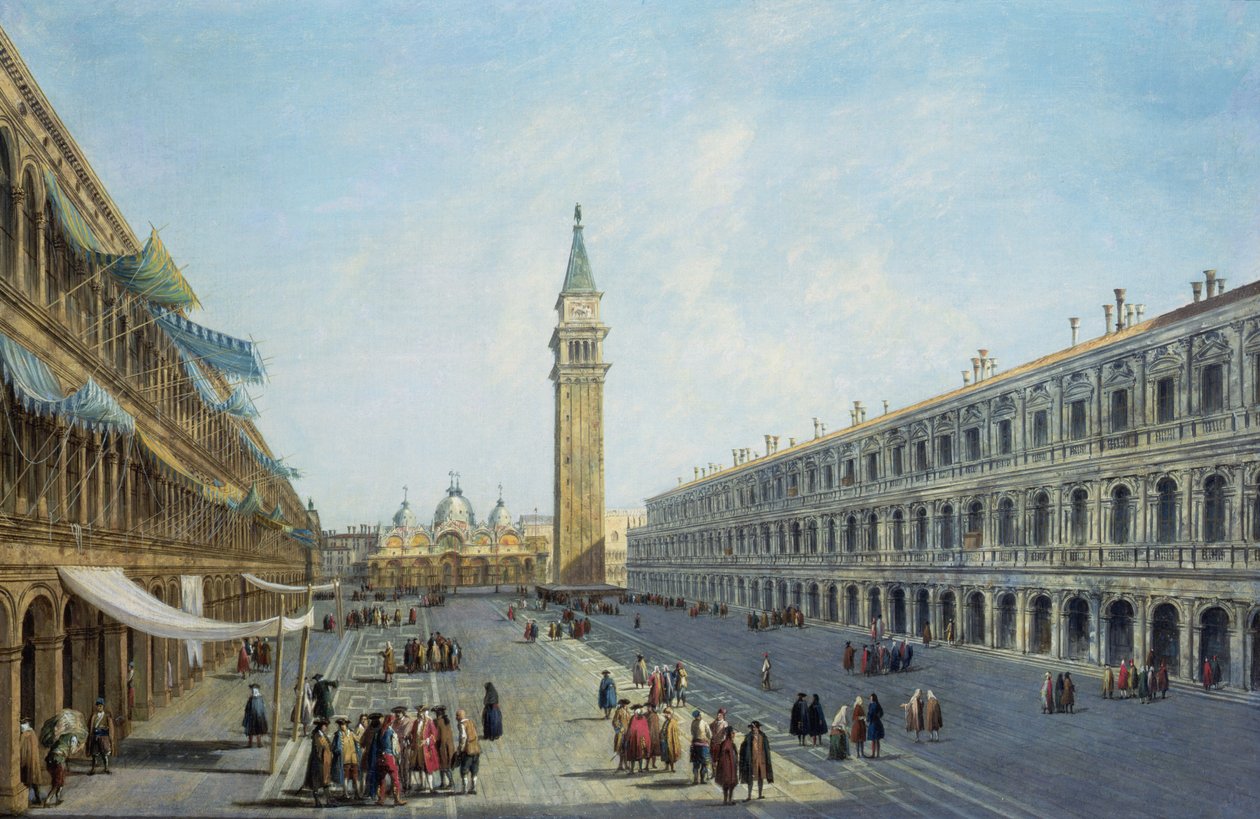 San Marco Meydanı by Michele Marieschi