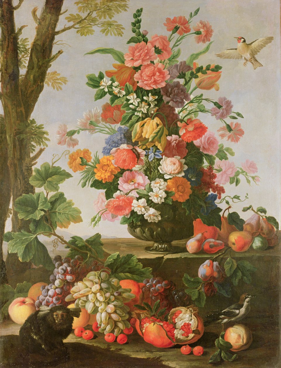 Çiçek Parçası, 17. yüzyıl by Michele Pace del Campidoglio