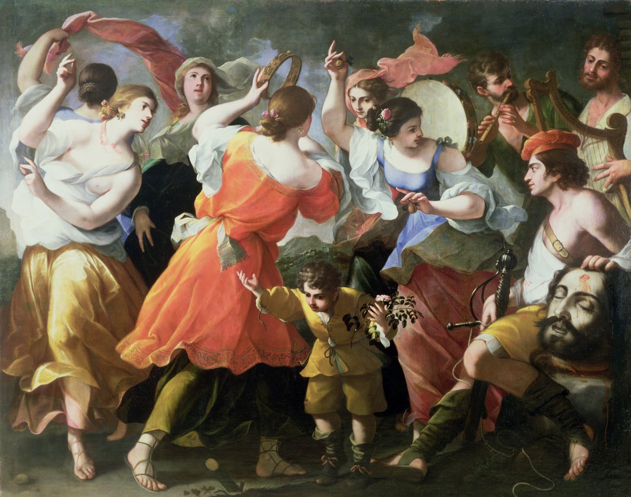 Davut'un Zaferi by Michele (monogram M.R. von) Ragoglia