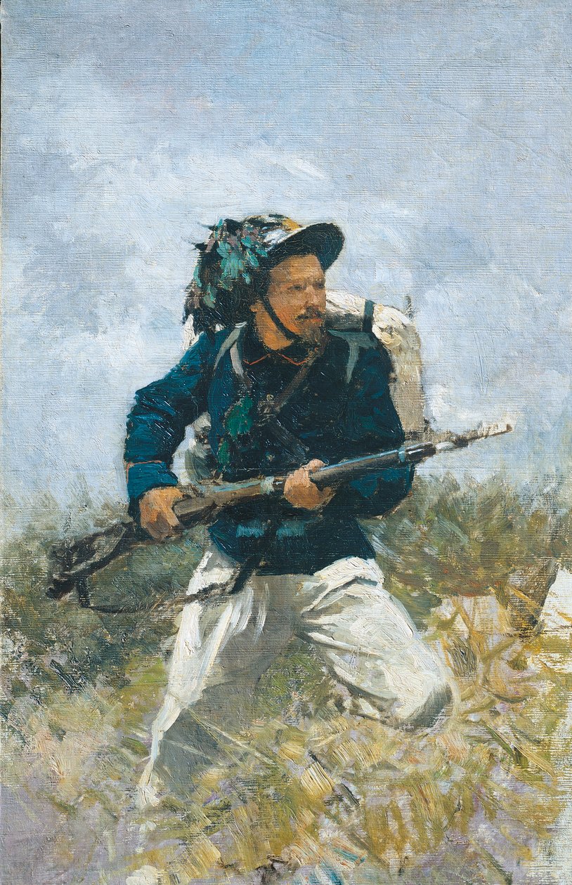 Bersagliere, Michele Cammarano by Michele Cammarano
