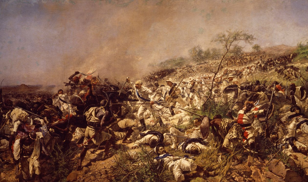 Dogali Savaşı, Michele Cammarano by Michele Cammarano