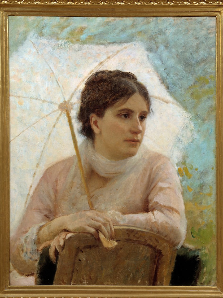 Sanatçının eşi Gabriella Coujere