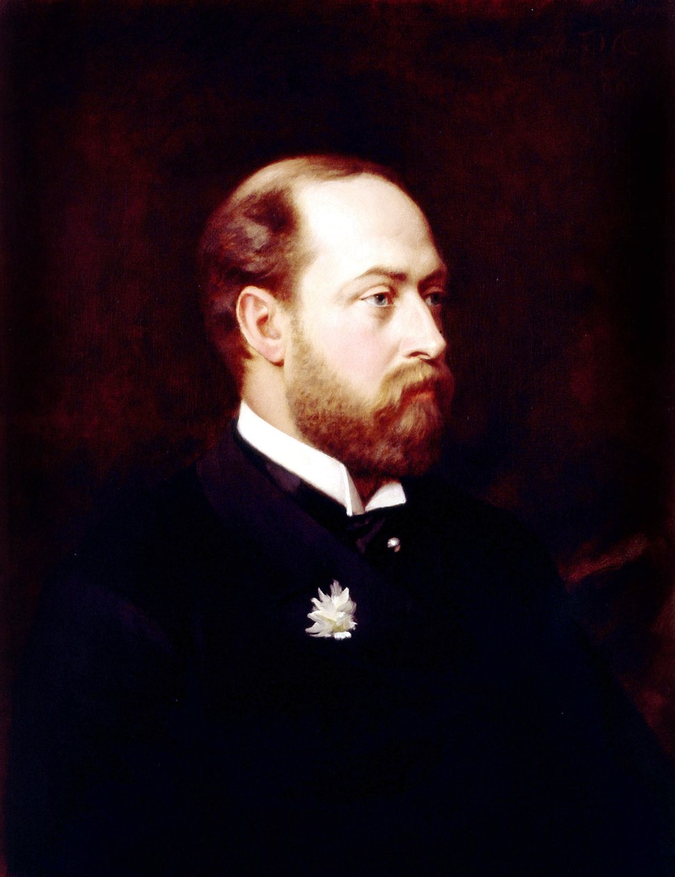 1901-1910'da İngiltere Kralı VII. by Michele Gordigiani