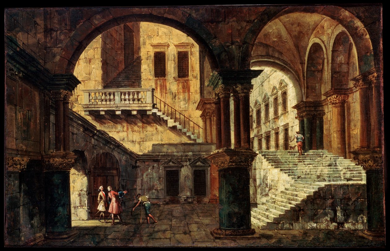Merdivenli Avlu, 1730