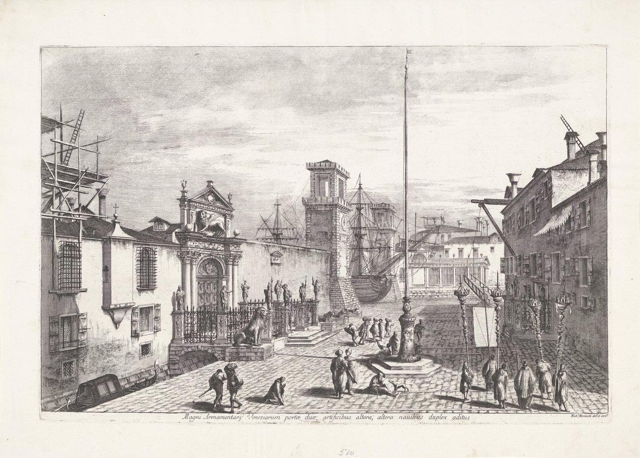 Porta Magna van het Venedikliler Arsenaal Venezia
