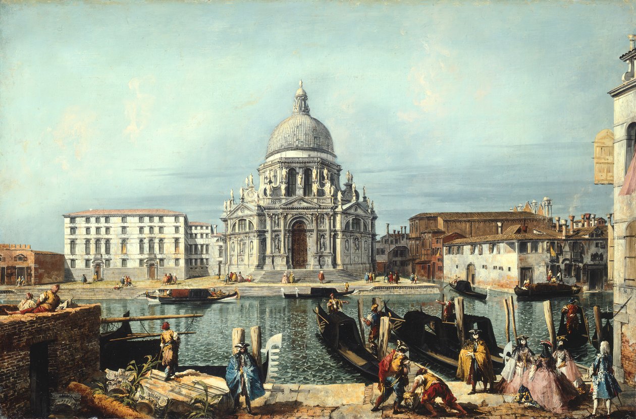 Santa Maria della Salute Kilisesi, Venedik, 174041. by Michele Marieschi