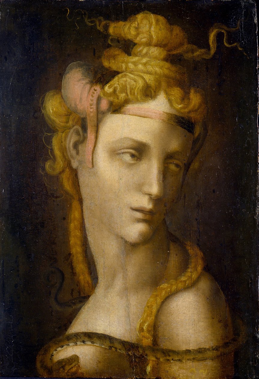 Cleopatre par Tosini, Michele, Circle of (1503-1577). Tuval üzerine yağlı boya, ebat : 37x25,7, , Museo Poldi Pezzoli, Milano by Michele di Ridolfo Tosini