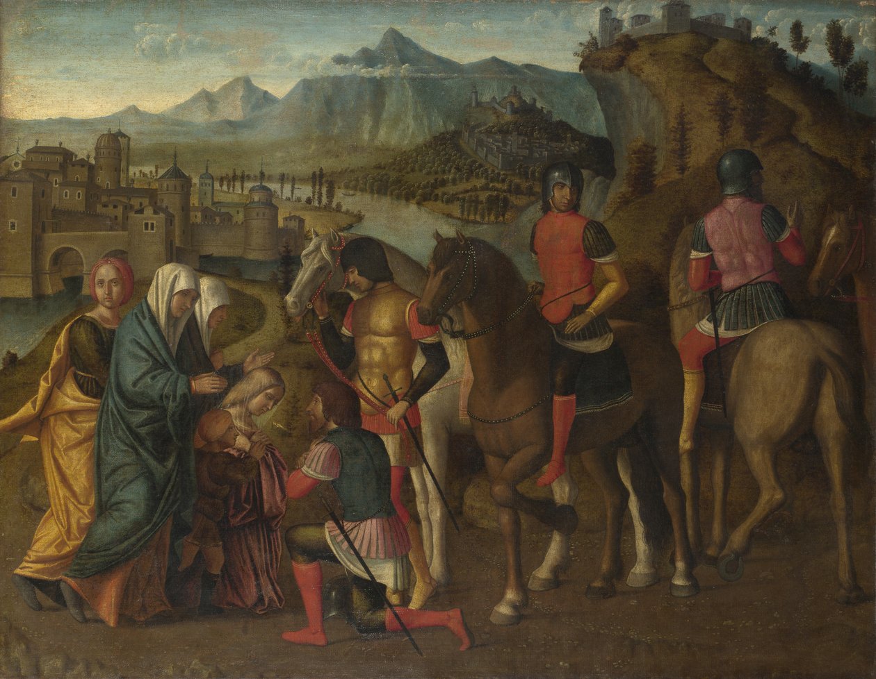 Coriolanus, Ailesi tarafından Roma