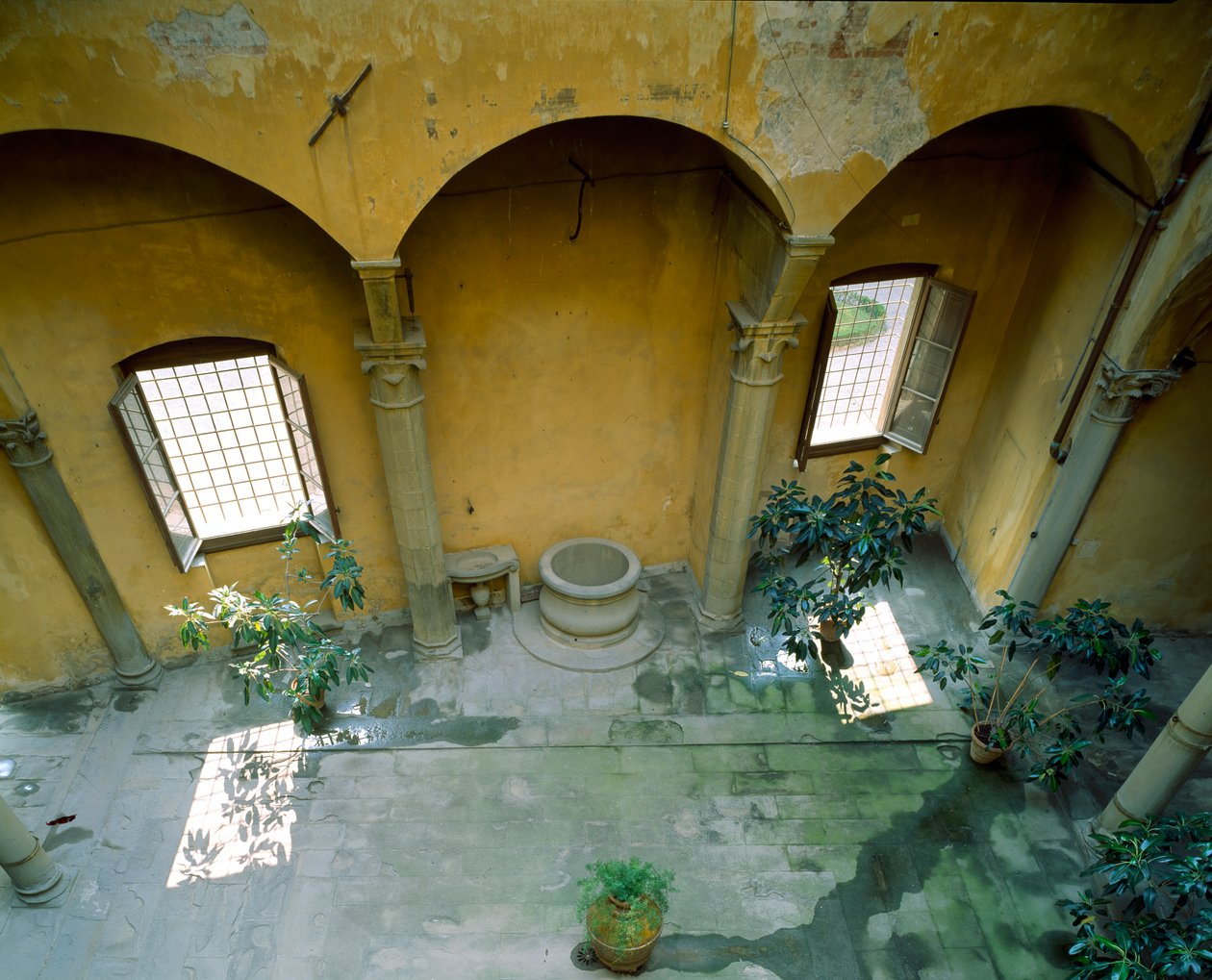 İç Mahkeme, Villa Medicea di Careggi by Michelozzo di Bartolommeo