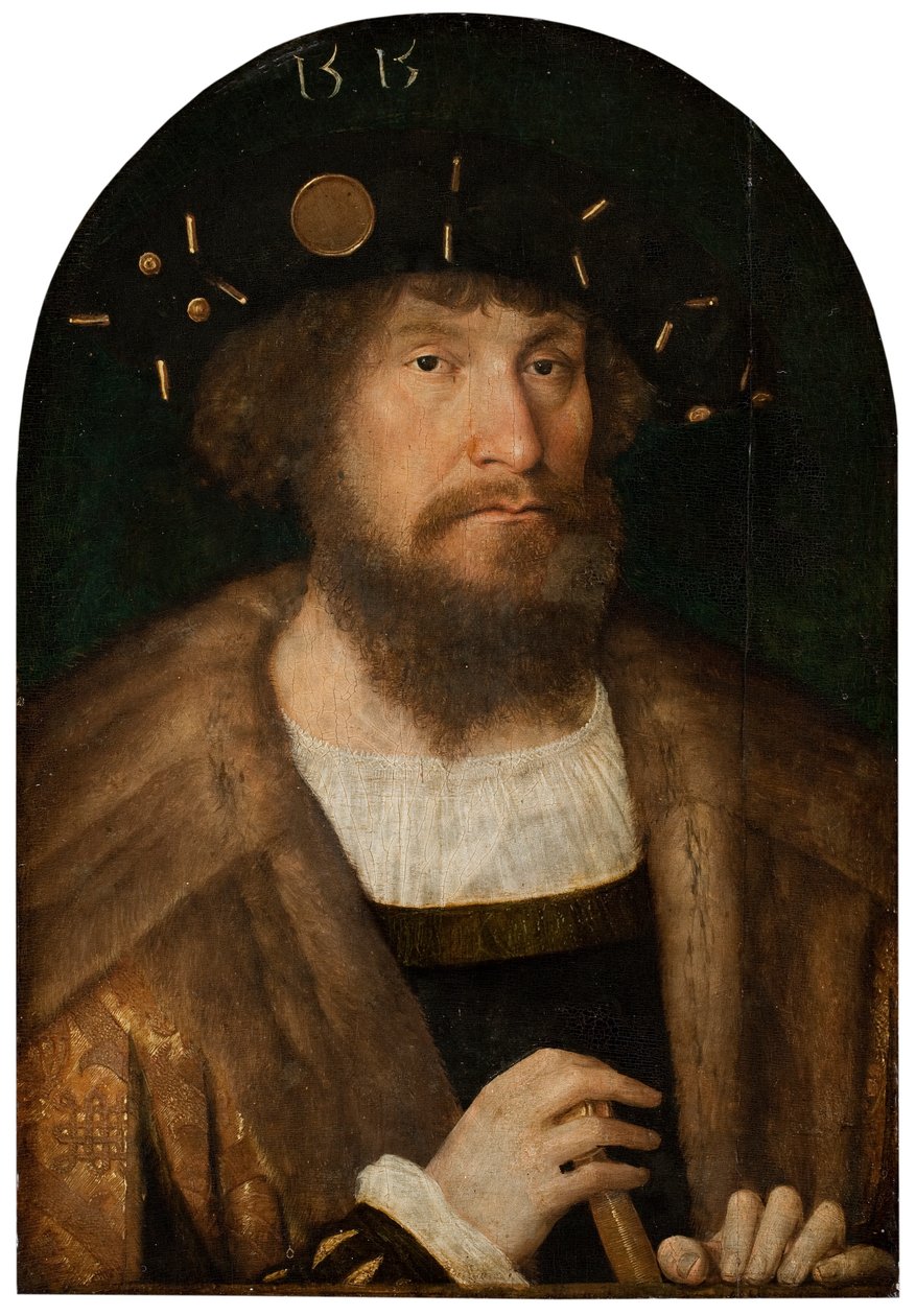 Portrait of the Danish King Christian II, 151415  by Michiel Sittow