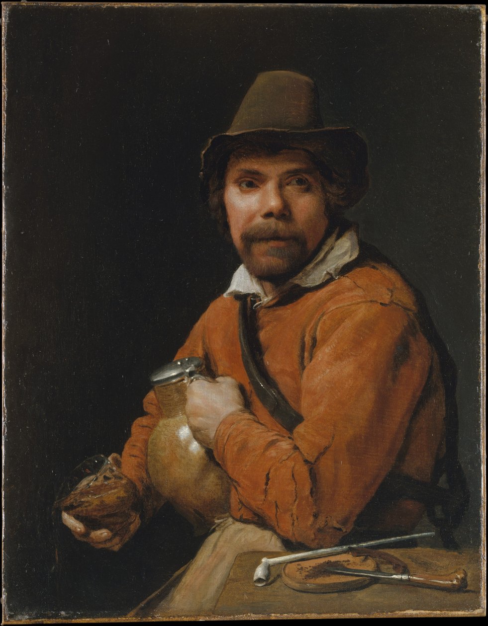Bir sürahi tutan adam by Michiel Sweerts