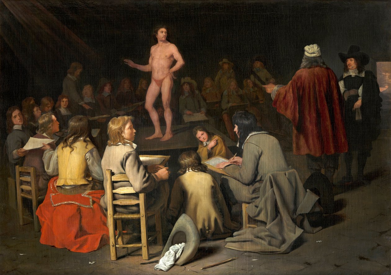 Çizim Sınıfı by Michiel Sweerts