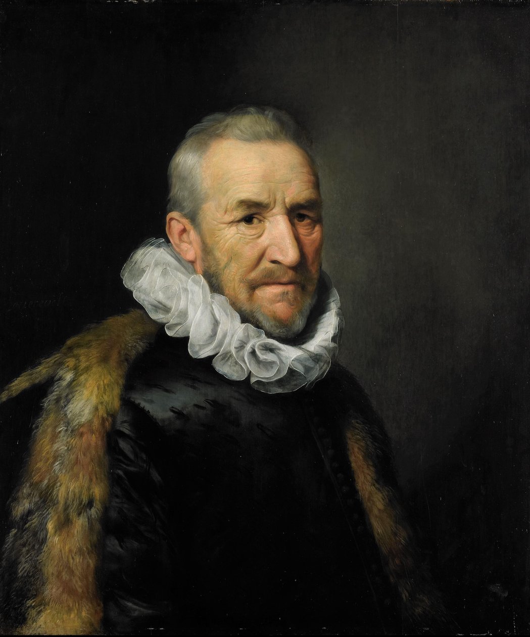 Bir Adamın Portresi by Michiel Jansz van Mierevelt (copy after)