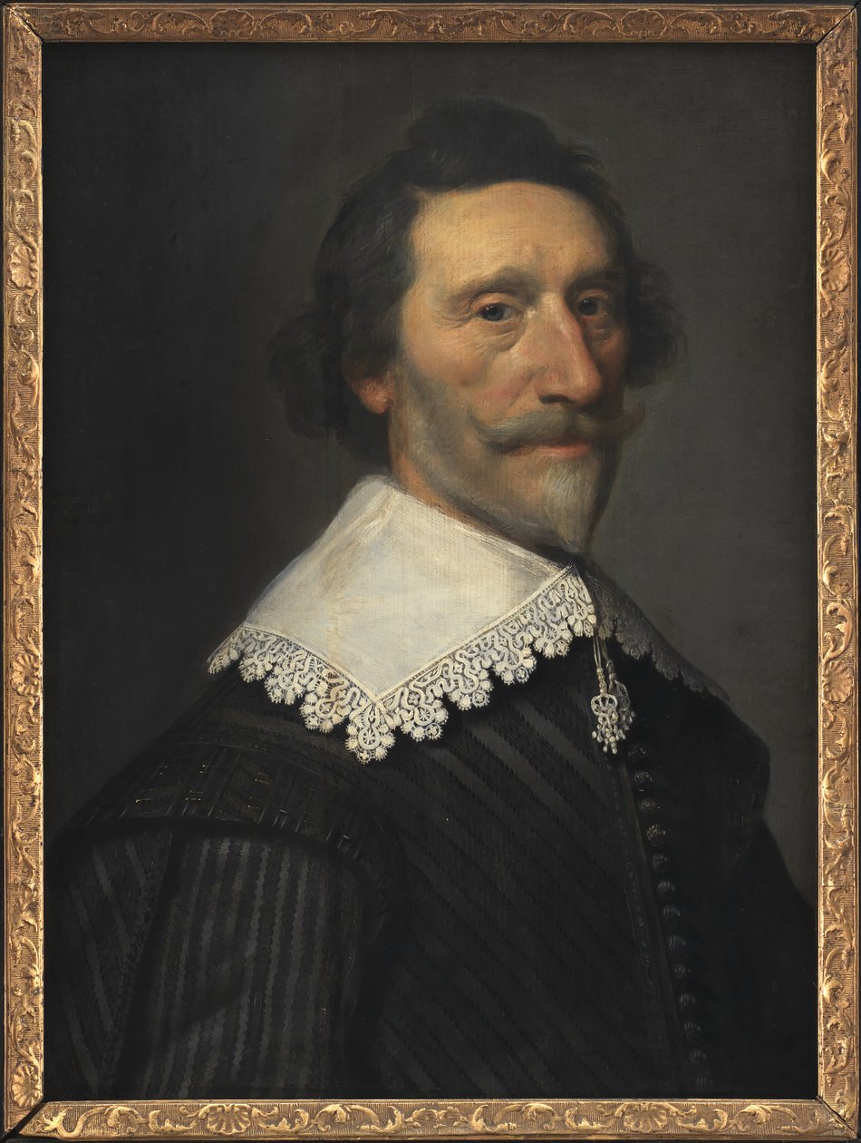 Hollandalı Şair ve Tarihçi Pieter Cornelisz Hooft (1581-1647) by Michiel Jansz van Mierevelt