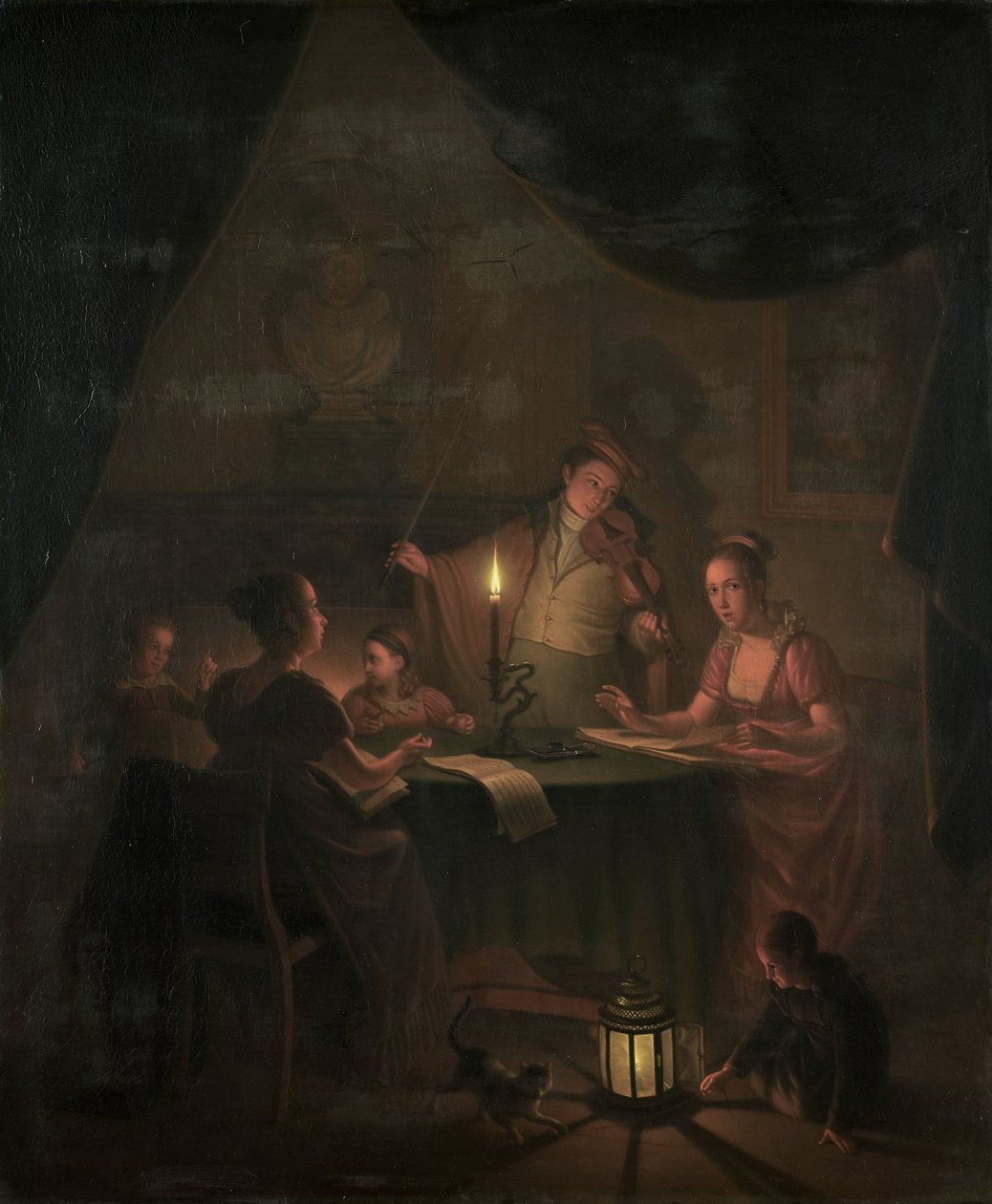 Mum Işığında Müzikli Bir Parti by Michiel Versteegh
