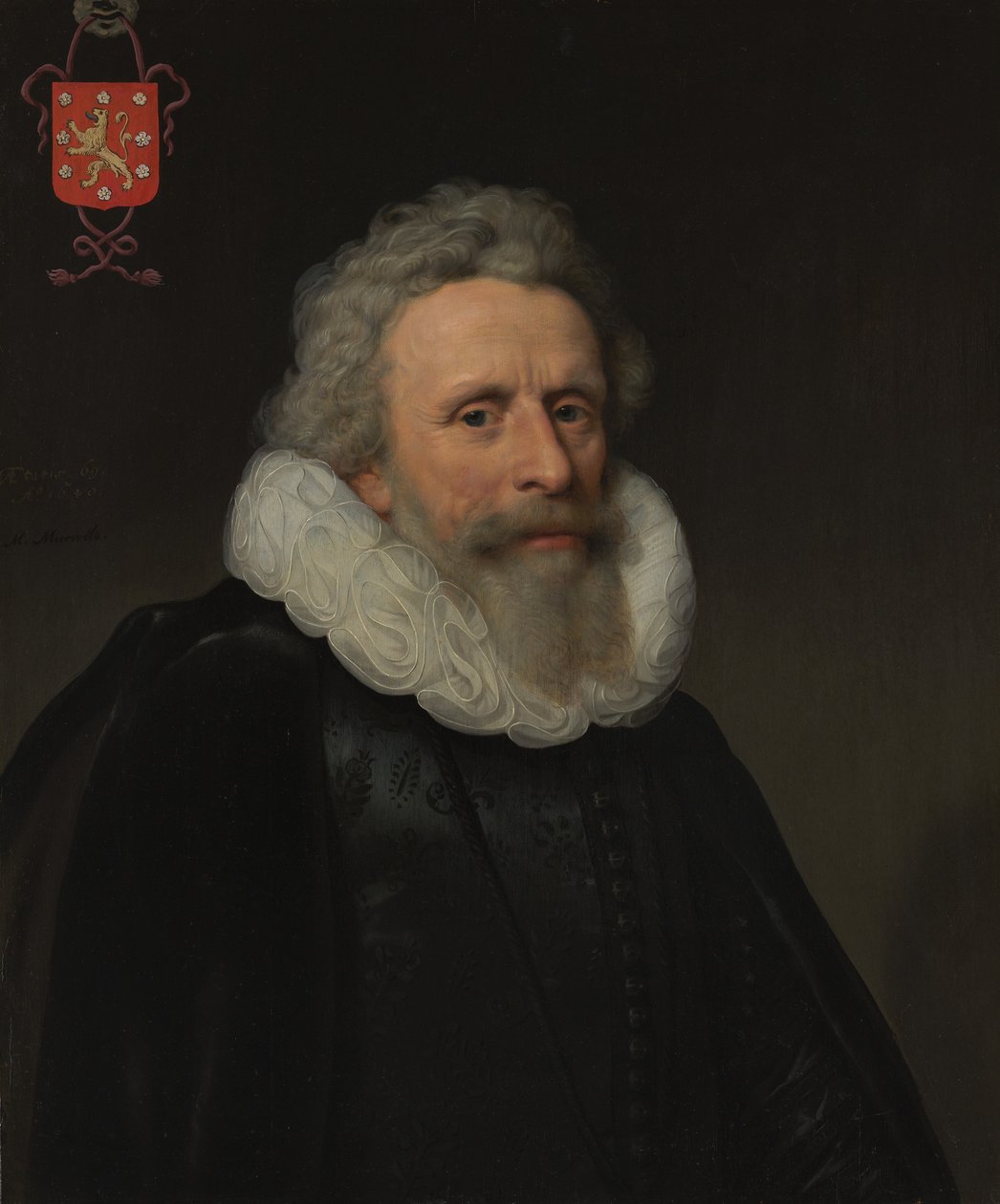 Jacob van Dalen 1570-1644, Denilen Vallensis, 1640. by Michiel Jansz van Mierevelt
