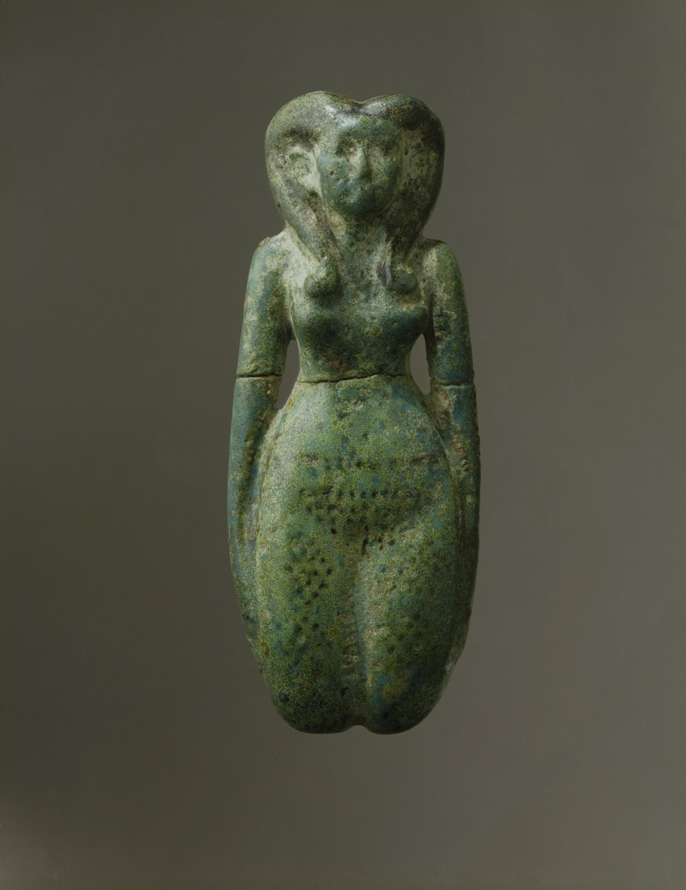 Doğurganlık heykelciği, MÖ 1938-1700 (fayans) by Middle Kingdom Egyptian