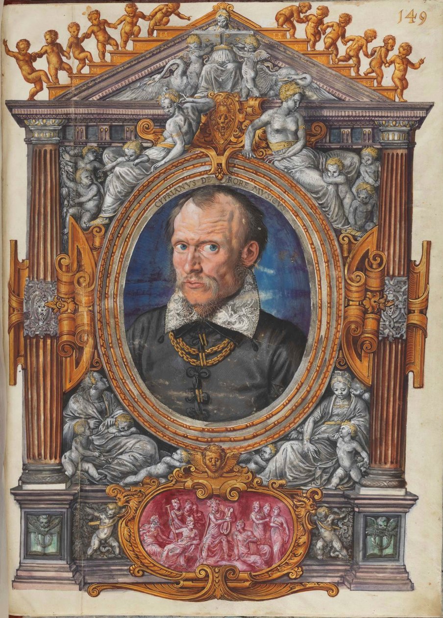 Cipriano de Rore 151516-1565 by Mielich