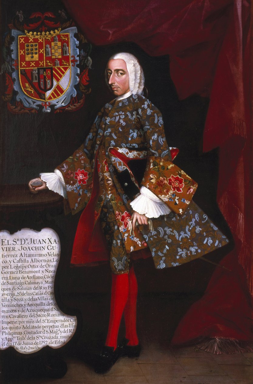 Bay Juan Xavier Joachín Gutiérrez Altamirano Velasco by Miguel Cabrera