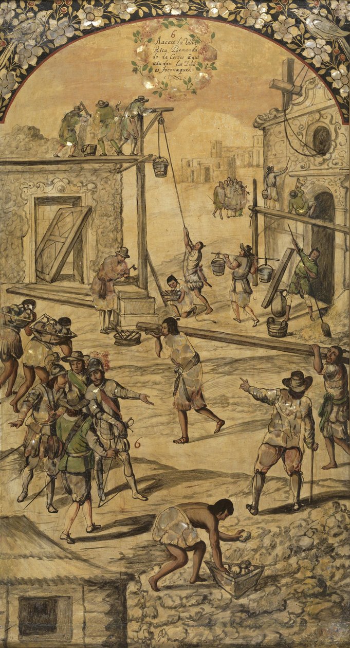 Hernan Cortes par Gonzalez, Miguel ve Juan tarafından Meksika