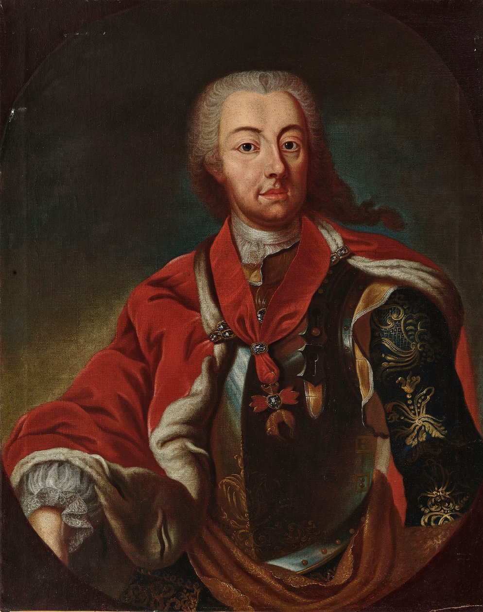 Lorraine 1712-1780 Prens Charles Alexander portresi. by Mijtens