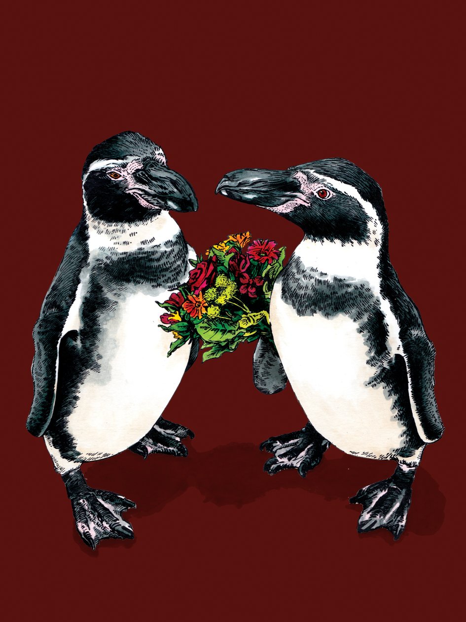 Yıldönümü Penguenleri Red Oxide, 2020 by Mike Davis