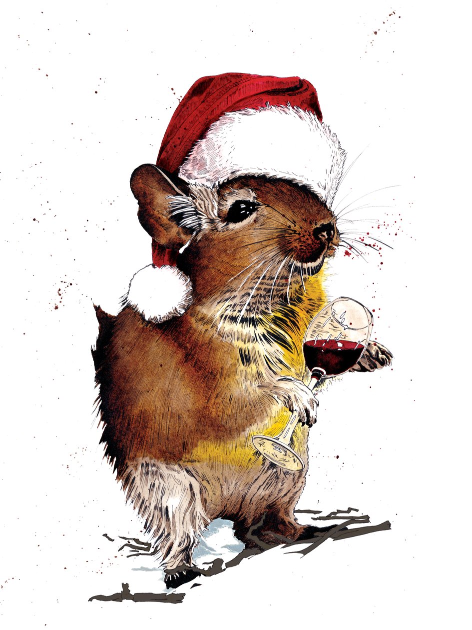 Beyaz Üzerine Noel Degusu, 2020 by Mike Davis
