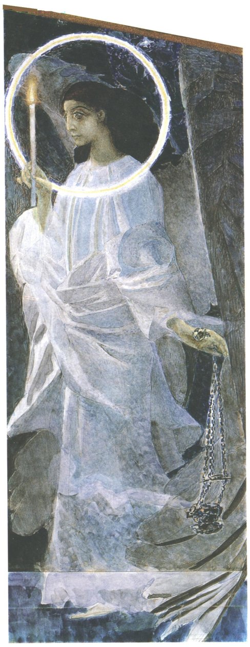 Sumarblóm by Mikhail Aleksandrovich Vrubel