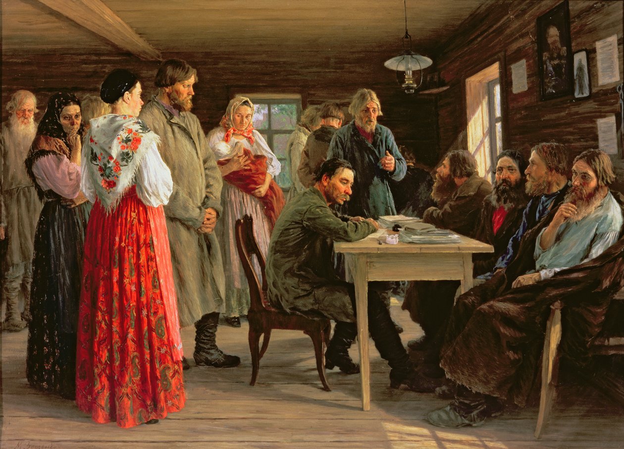 Bir Bölge Mahkemesi, 1888 by Mikhail Ivanovich Zoshchenko